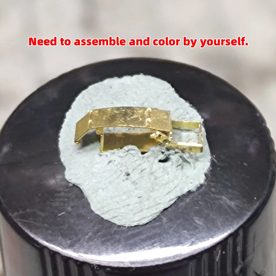 1/35 Photo Eatch PE Scale Model Kit Metal Material Bucket Pail Sand Table Diorama Models Suits for Tank Vehicle Modified Part