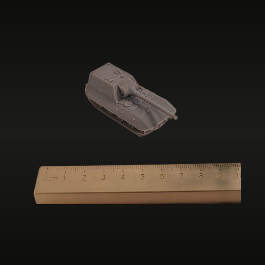 WWII German Tank Destroyer 1/144 Scale Resin Vehicle Kit - unpainted resin model kit
