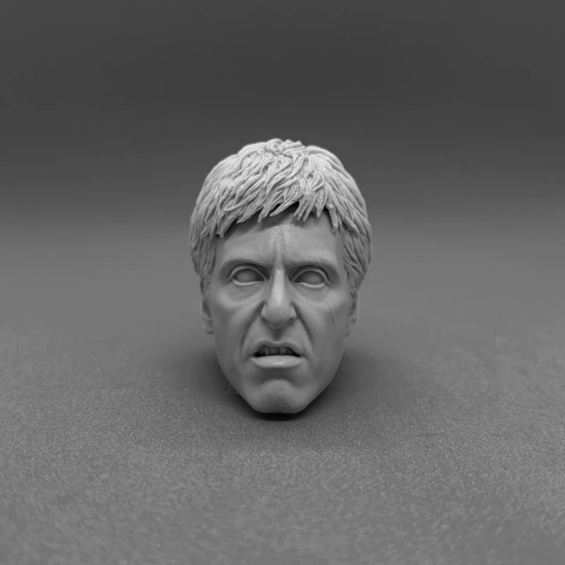 1/6 Scale Resin Diecast Head Sculpture Model Movie Characters Collection Head Carving Fit 12'' Action Figure Unpainted