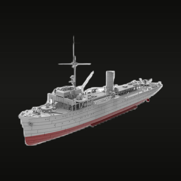 WWII German R-1 Class Minelayer Drache 1/700 Resin Ship Kit