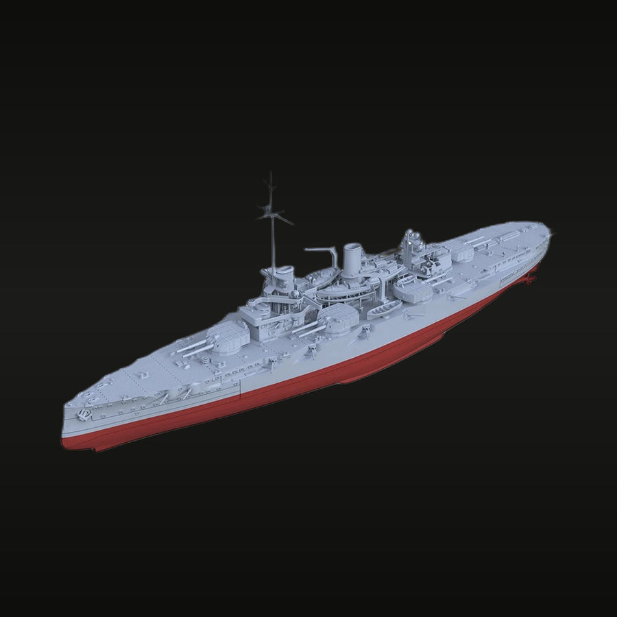 SMS Westfalen Nassau-Class Battleship 1/350 Resin Model Kit - unpainted resin model kit