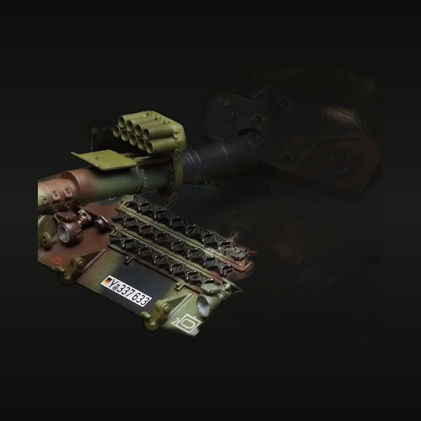 German Modern Rocket Launcher & Ammunition Ordnance Set 1/35 Resin Kit
