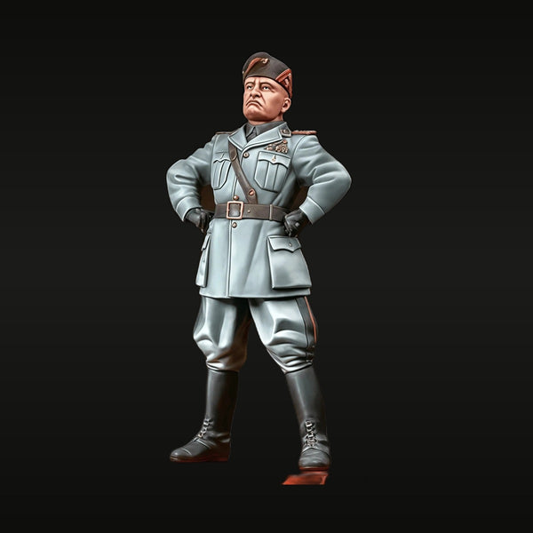 WWI German Officer with Fez Cap 54mm Resin Bust Kit
