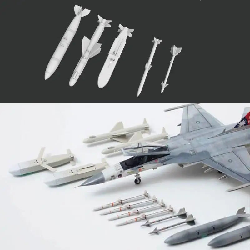 ROC F-CK-1 Ching-Kuo Fighter Aircraft 1/48 Resin Model Kit - resin model view 4