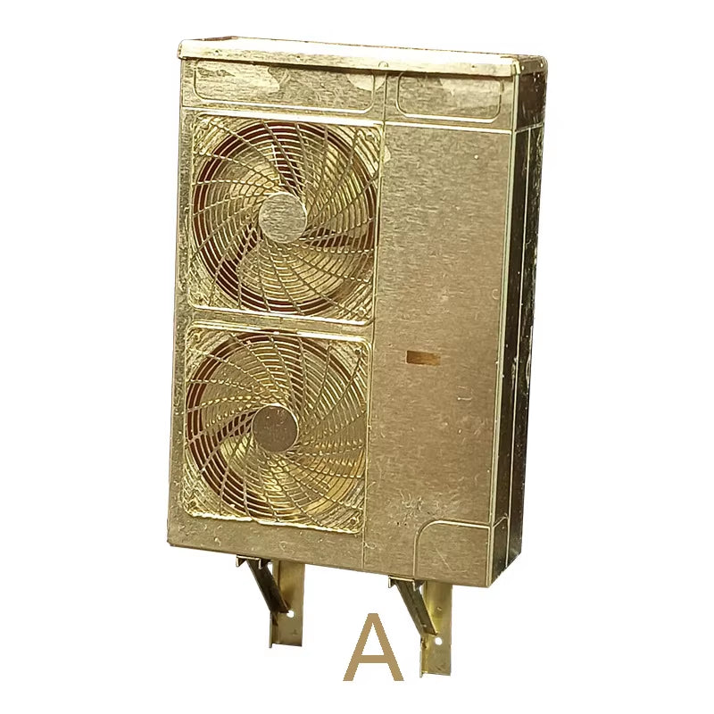 1/35 Model Building Scene Accessories Air Conditioning Outdoor Unit Etching Film DIY Handmade Sand Table Architecture Landscape
