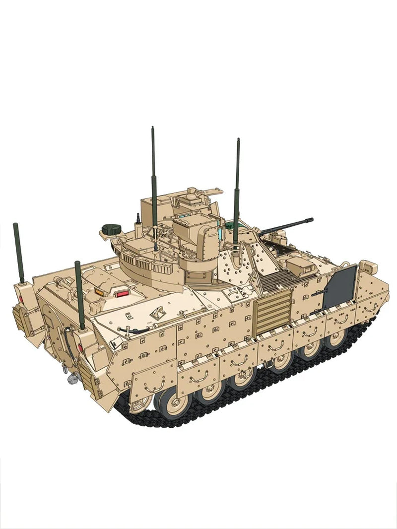 Plastic Scale Model Kit 1/35 MF-2006 M7A3 BFIST Fire Support Vehicle, for Birthday Toys, Collectible Gifts