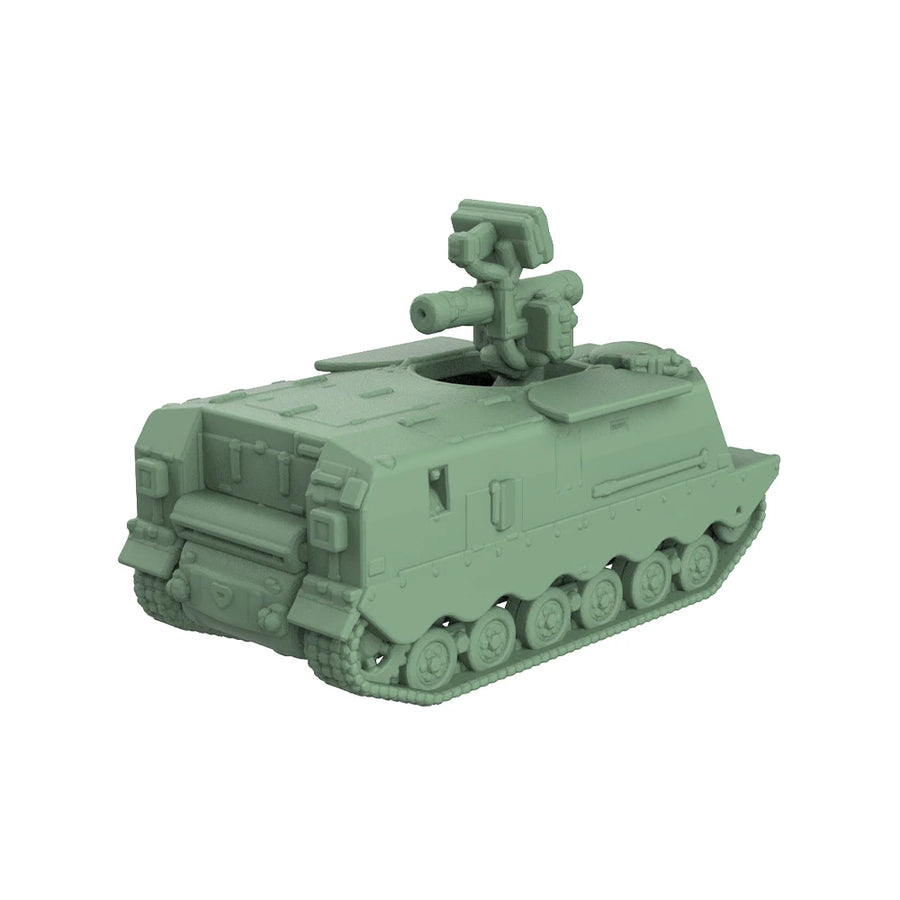 Cold War Swedish Lvrbv.701 Air Defense Tracked Vehicle 1/35 Resin Vehicle Kit - resin model view 2