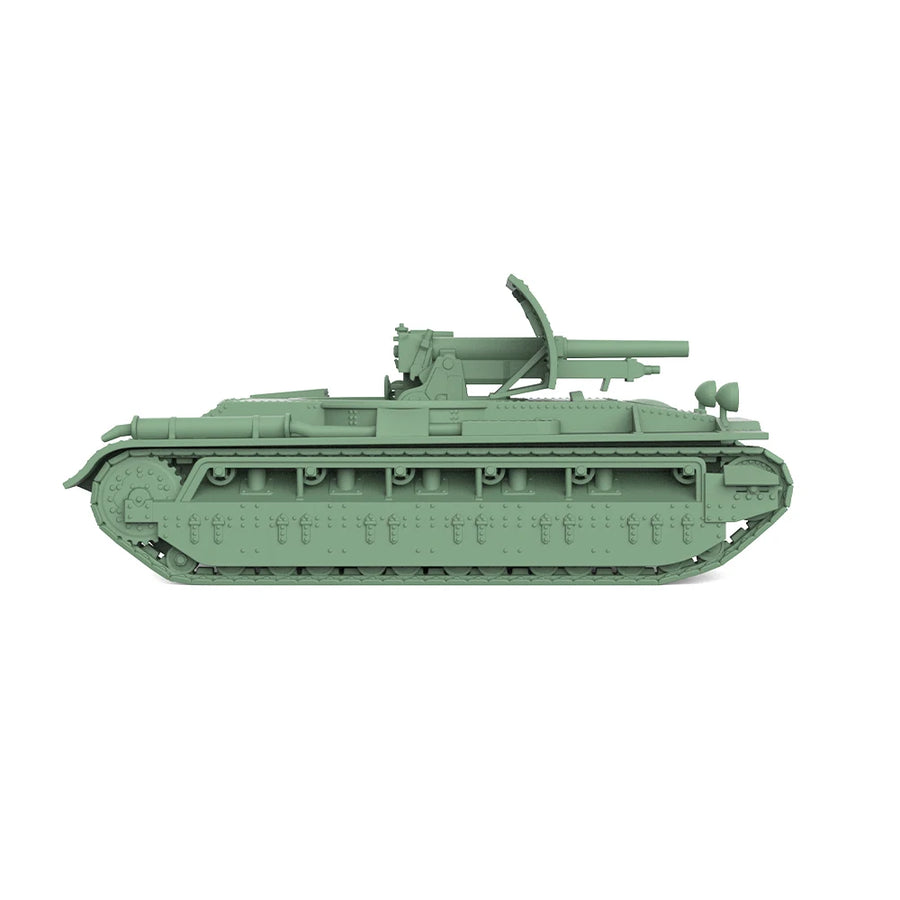 1/220 1/160 MRY-SFW SS554 Railway Military Model Kit BIRCH Self-Propelled Artillery