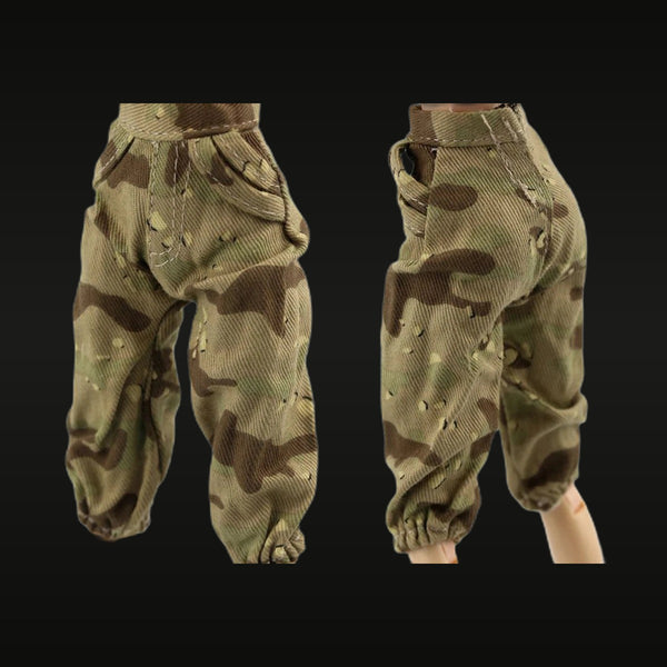 British MTP Camo Cargo Trousers 1/6 Scale Accessory