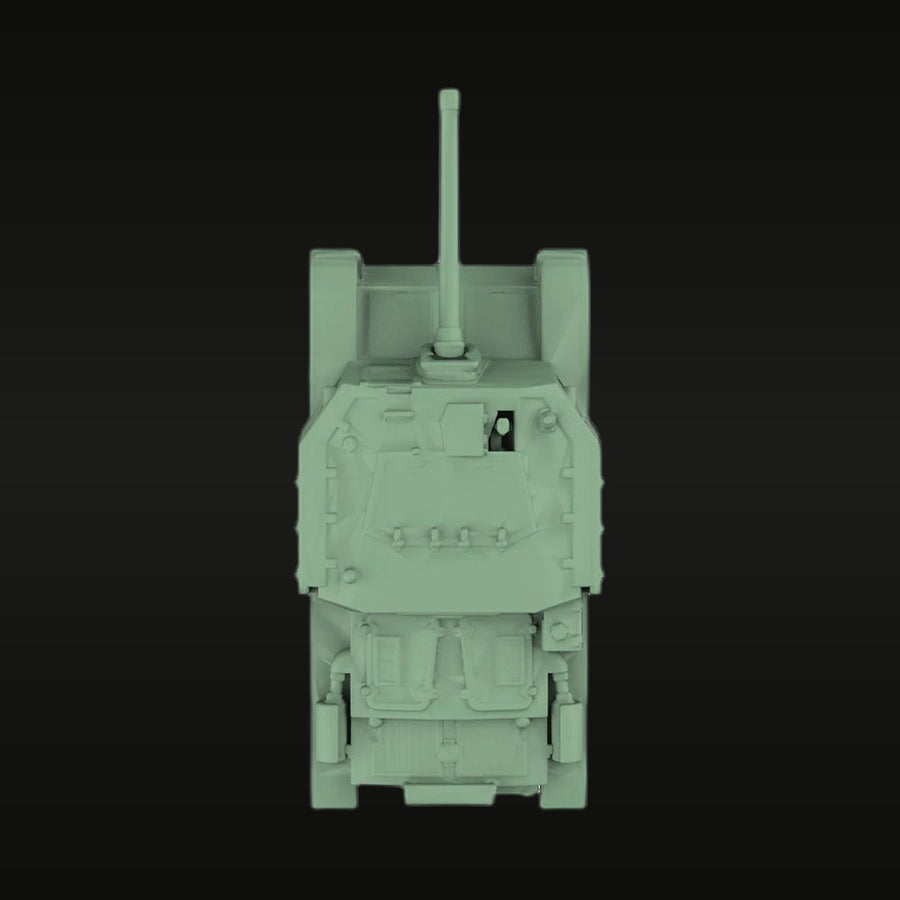 WWII Italian Self-Propelled Gun Tracked 1/87 Resin Vehicle Kit - unpainted resin model kit