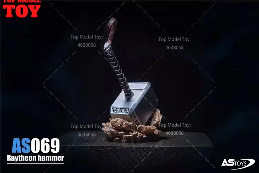 Mjolnir Thor's Hammer Miniature Metal/Resin Replica 1/6 Scale - resin model view 5