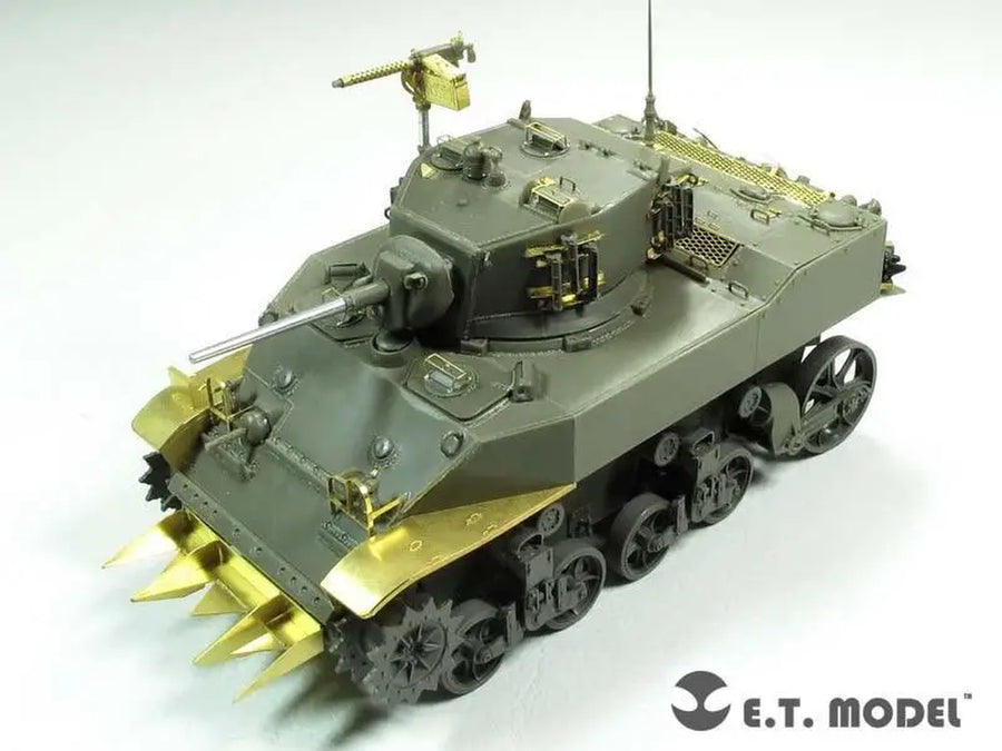 WWII US M5A1 Light Tank Photoetch Detail Set 1/35 Resin Accessory Kit - resin model view 2