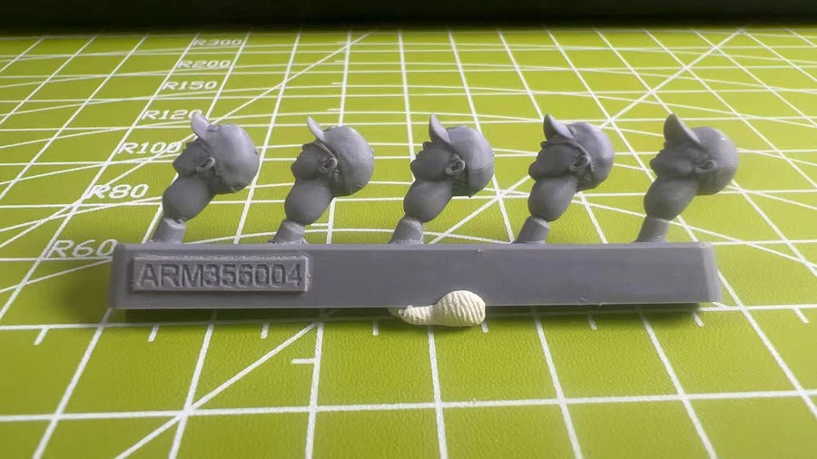 1:35 Resin Model Assembly Kit Character Head Model Replacement