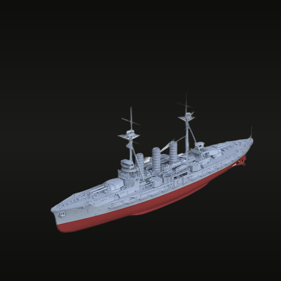 IJN Kurama Armored Cruiser 1/700 Resin Ship Kit - unpainted resin model kit