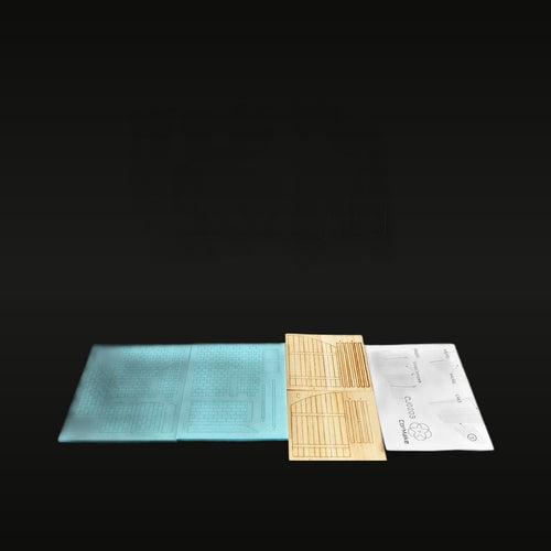 Wooden Double Doors Villa Entrance 1/35 Resin Terrain Kit