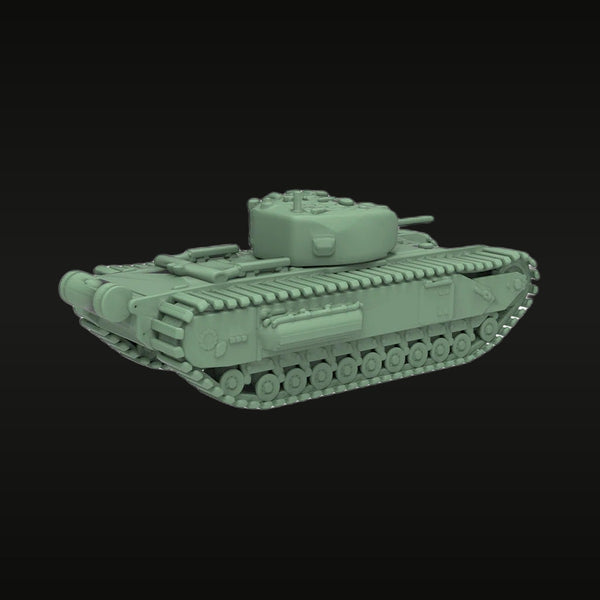 WWII British Churchill VII Tank 1/48 Resin Vehicle Kit