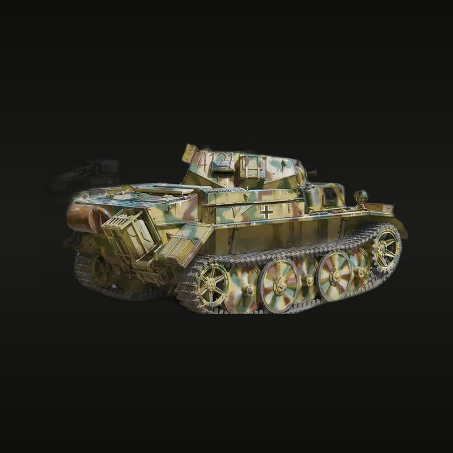 WWII German Pz.Kpfw II Ausf.L Luchs 1/35 Resin Vehicle Kit - unpainted resin model kit