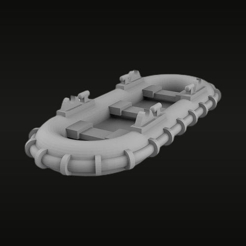 Factory Building Military Accessory 1/100 Resin Terrain Kit