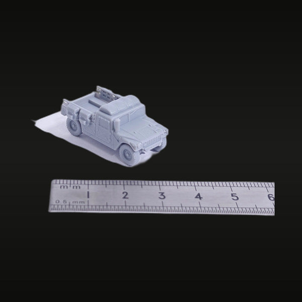 Modern US Military HMMWV Open Cargo 1/144 Resin Vehicle Kit