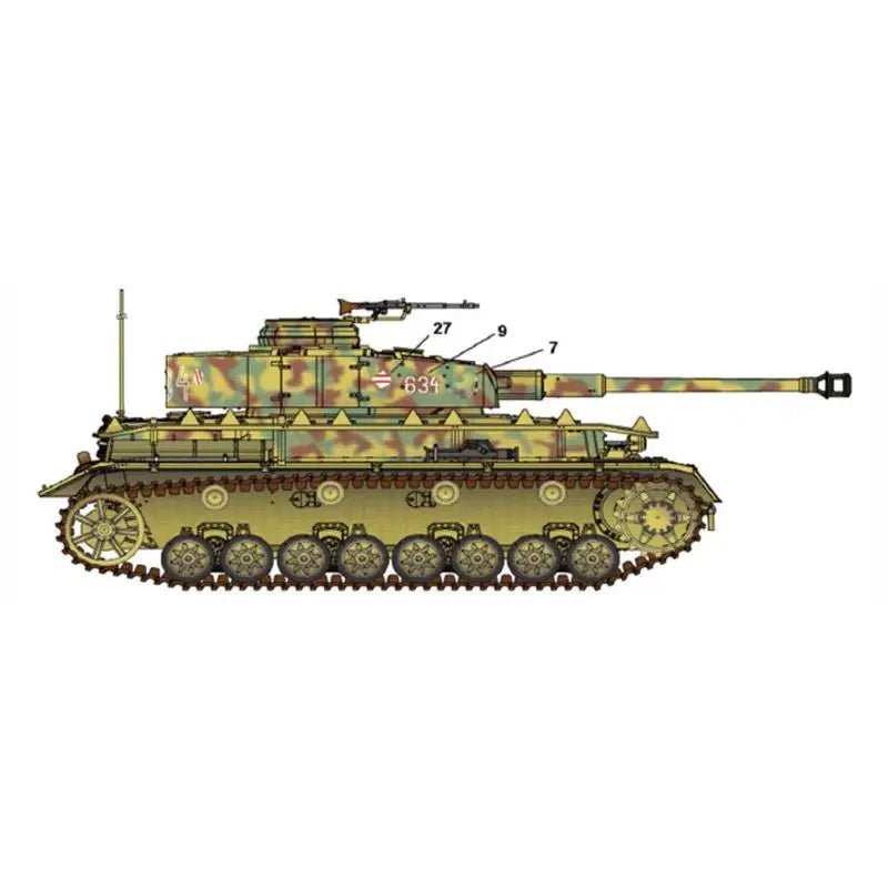 German Brückenlegerpanzer IV Bridge-Layer Tank 1/72 Resin Vehicle Kit - resin model view 5