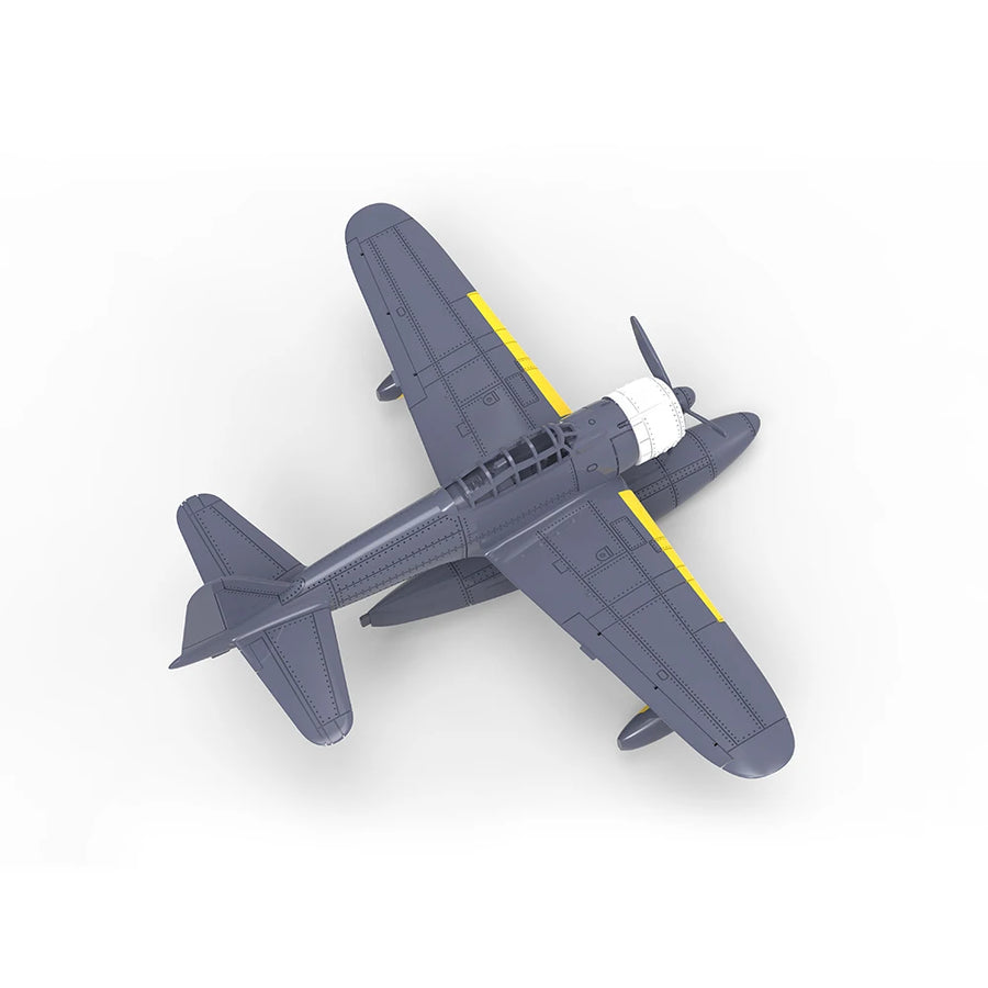 WWII Japanese Navy N1K Kyofu Seaplane Fighter 1/100 Resin Aircraft Kit - resin model view 4