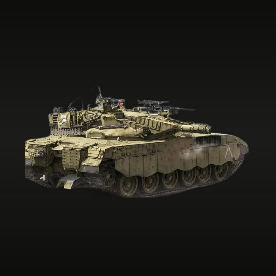Modern Israeli Merkava Mk.3/Mk.4 Main Battle Tank 1/35 Resin Vehicle Kit - unpainted resin model kit