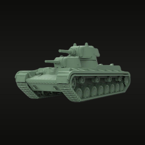 Soviet SMK Heavy Tank Dual Turret 1/144 Resin Vehicle Kit