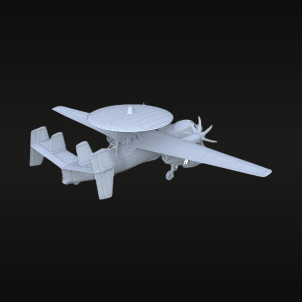 USN E-2C Hawkeye Airborne Early Warning 1/100 Resin Model Kit