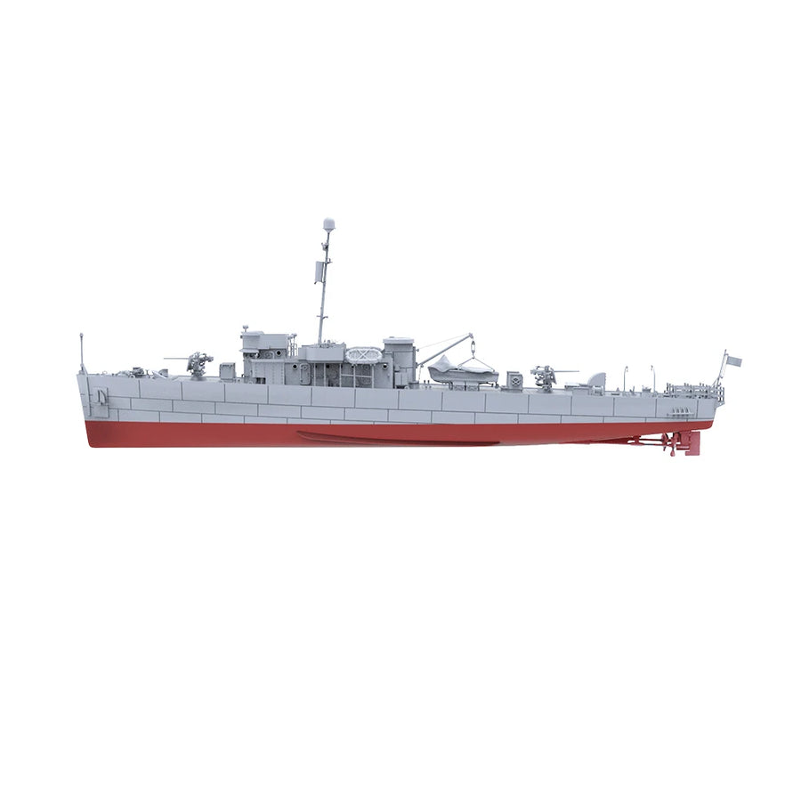 MRY-SFW SSC599-A 1/350 Military Model Kit USS PC-461 Class Carmi Sub-Chaser Miniature Static Model