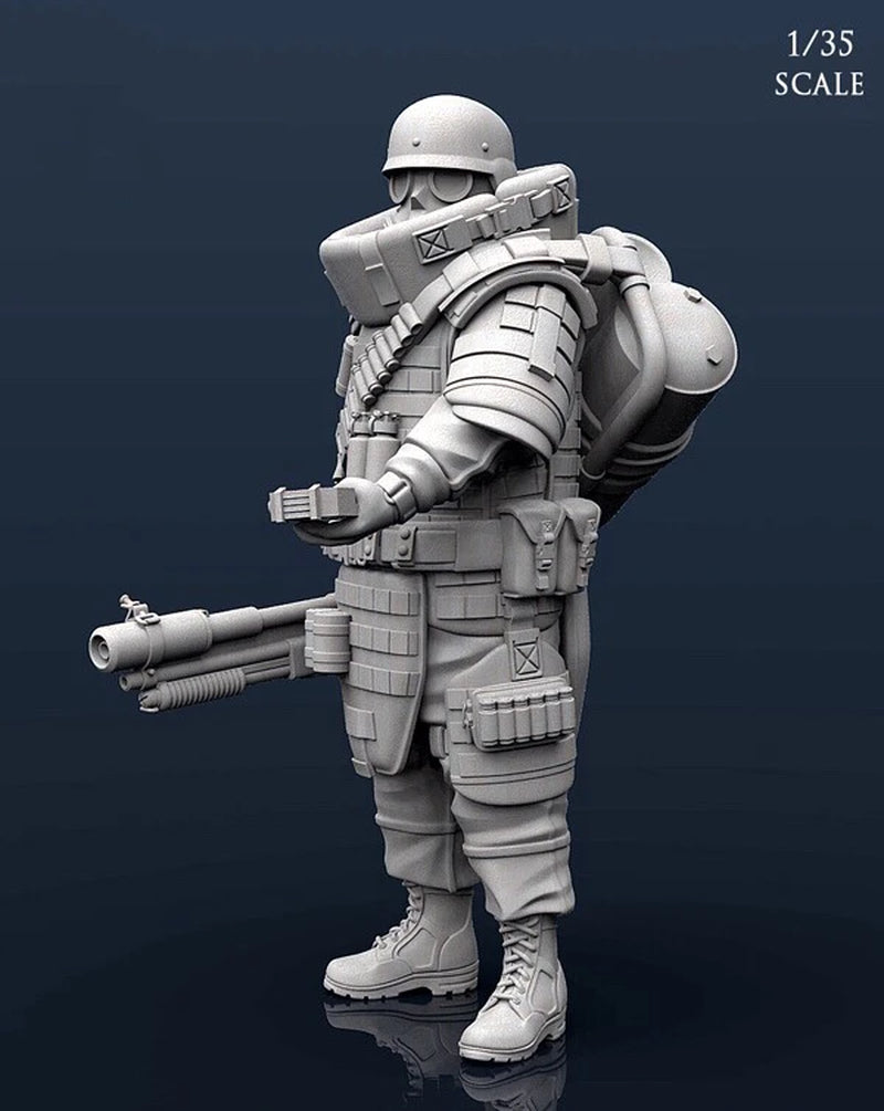 1/35 Resin Model Figure Gk，Unassembled and Unpainted Kit
