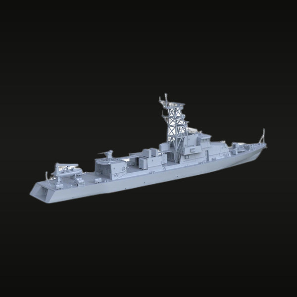 US Navy Cyclone-Class Coastal Patrol Gunboat 1/700 Resin Ship Kit