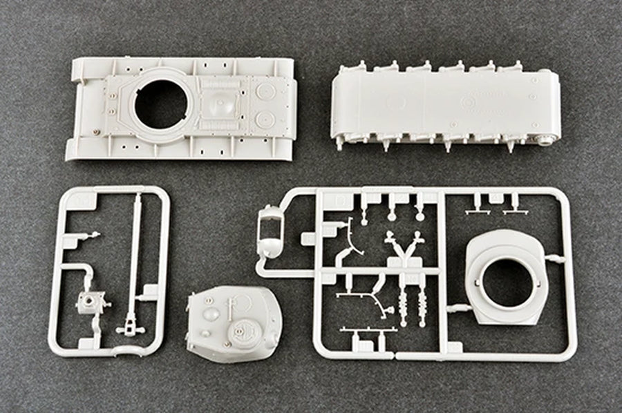 Trumpeter 07128 1:72 Scale Soviet KV122 KV-122 Heavy Tank Vehicle Assembly Plastic Model Building Kit