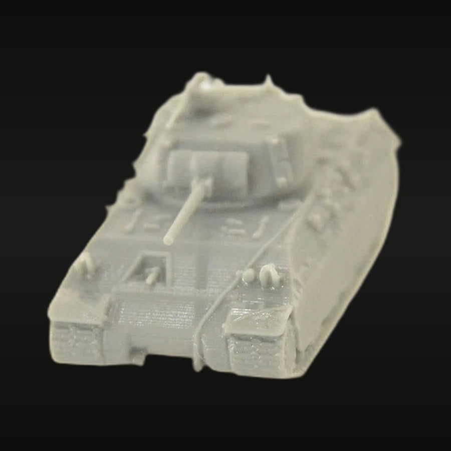 WWII US T14 Heavy Tank Prototype 1/144 Resin Tank Kit - unpainted resin model kit