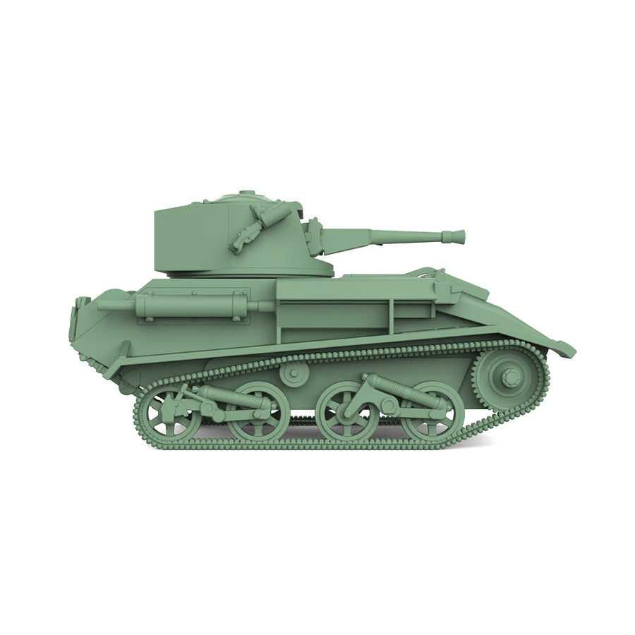 WWII American M3/M5 Stuart Light Tank 1/35 Resin Vehicle Kit - resin model view 5