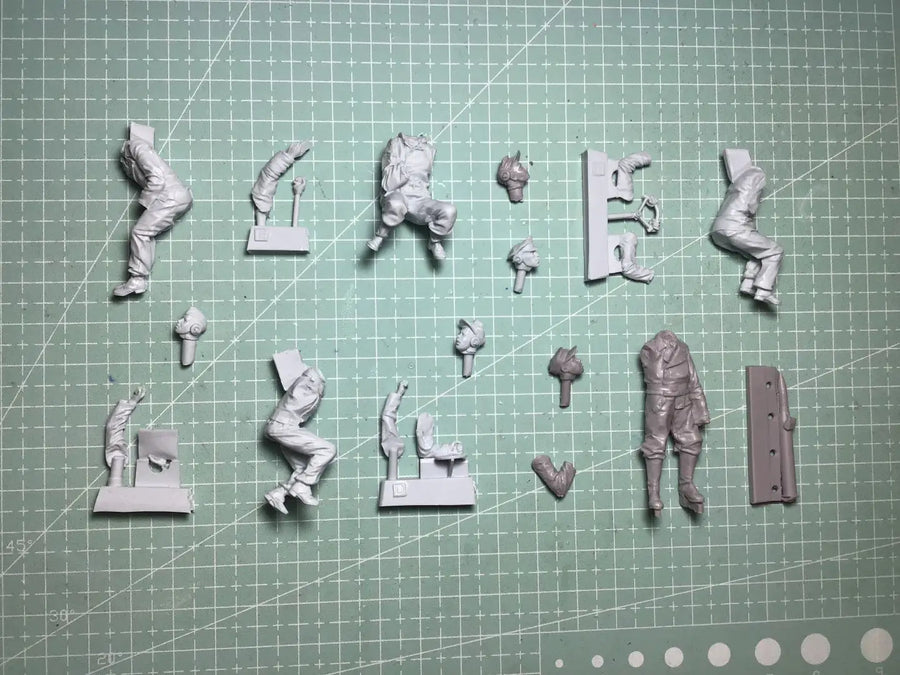 1/35 Resin Model Figure Gk，Unassembled and Unpainted Kit