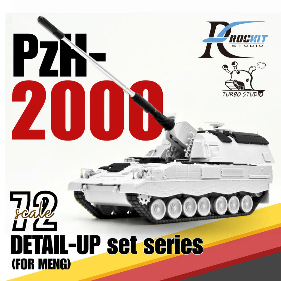 ROCKIT 1/72 PZH-2000 Detailed Tracks Sets Series for (MENG) 3D PRINT 720803