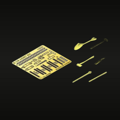 WWII US Army M4 Sherman OVM Tool Set 1/35 Resin Detail Kit