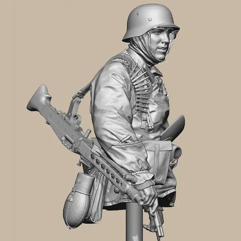 1/10 Resin Model Bust GK， Unassembled and Unpainted Kit