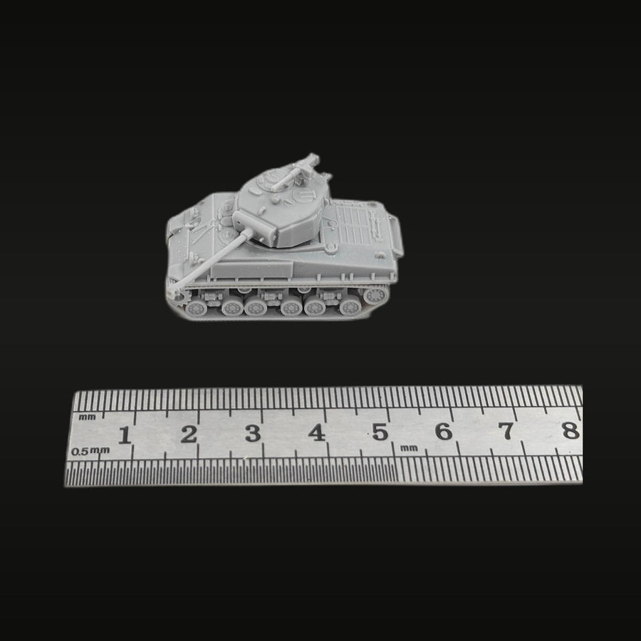 WWII US M4A3E8 Sherman Tank 1/144 Resin Vehicle Kit - unpainted resin model kit