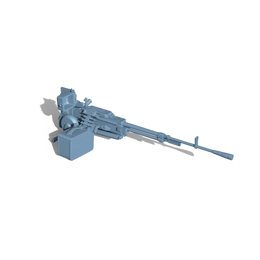 Soviet T-55 DShK Machine Gun For Trumpeter 1/72 Resin Kit - resin model view 2