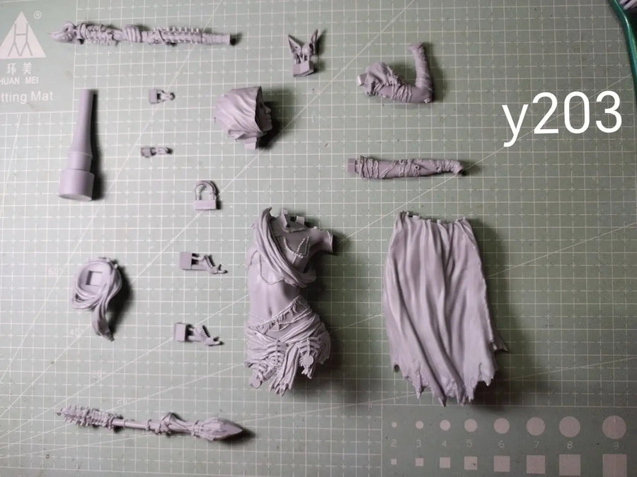 1/10 Resin Model Bust Gk，Unassembled and Unpainted Kit