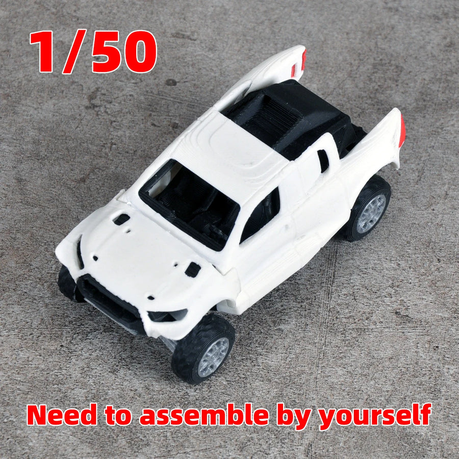 Assembly Scale Set Static Plastic Model Kit Car Off-Road Vehicle 1/50