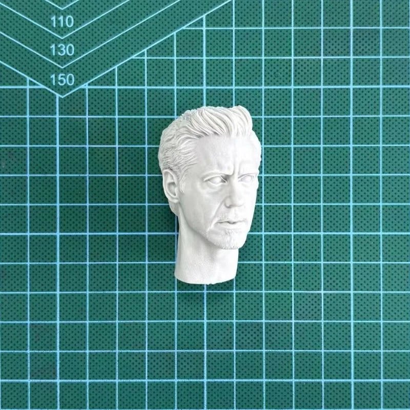 Male Character Portrait 1/6 Resin Bust Figure - resin model view 2