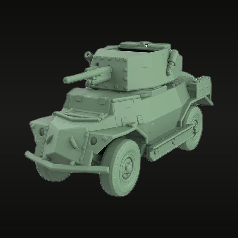 British Marmon-Herrington Armored Car WWII 1/160 Resin Kit - unpainted resin model kit