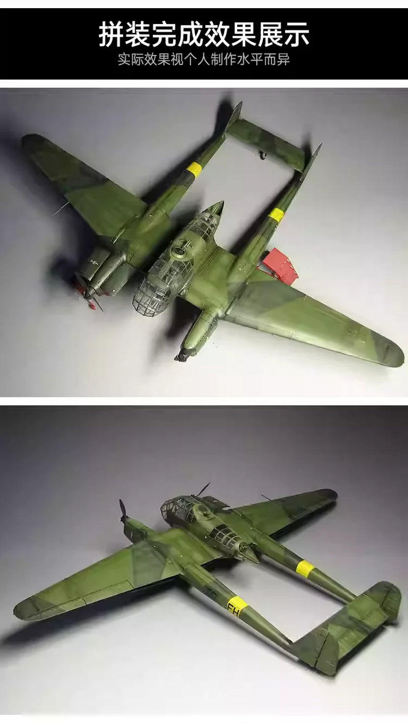 WWII German Focke-Wulf Fw189A-2 Reconnaissance Aircraft 1/48 Resin Kit - resin model view 4