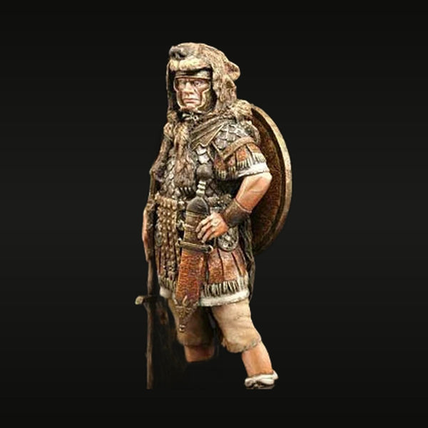Ancient Roman Centurion with Spear and Shield 54mm Resin Figure