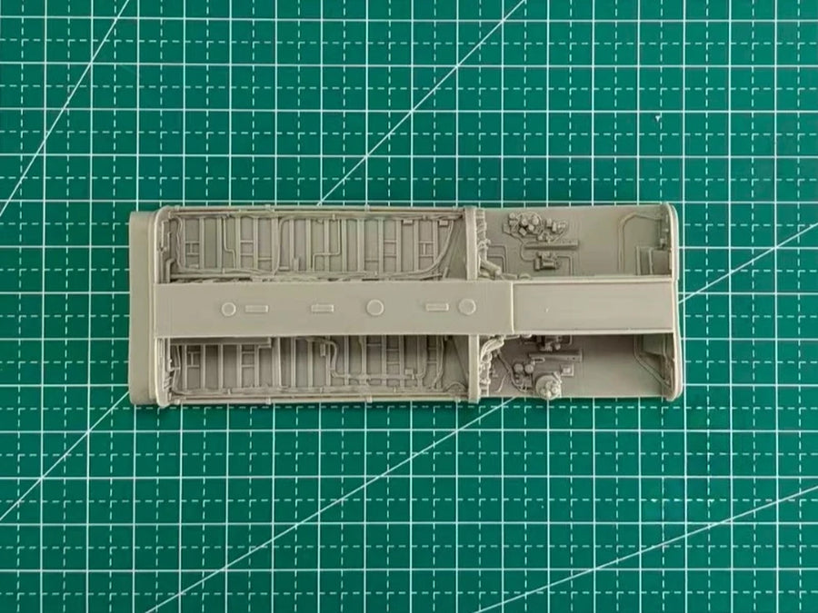 1/48 Scale Die-Cast Resin Aircraft Parts Model Assembled Kit Viking Aircraft Accessories Set Model Unassembled and Unpainted
