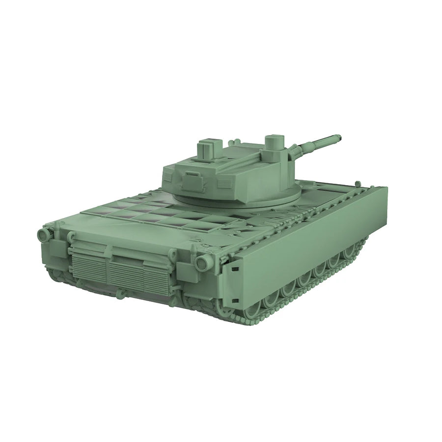 Modern European Main Battle Tank (Leopard 1/AMX-30 type) 1/56 Resin Vehicle Kit - resin model view 3
