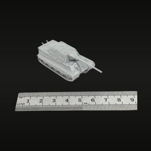 WWII German Jagdtiger Tank Destroyer 1/144 Resin Vehicle Kit