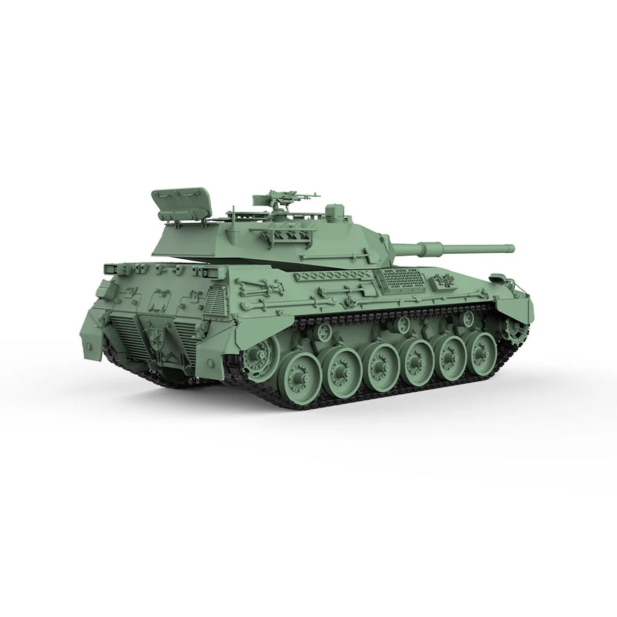 Cold War Era Leopard 1 Main Battle Tank 1/48 Resin Vehicle Kit - resin model view 4
